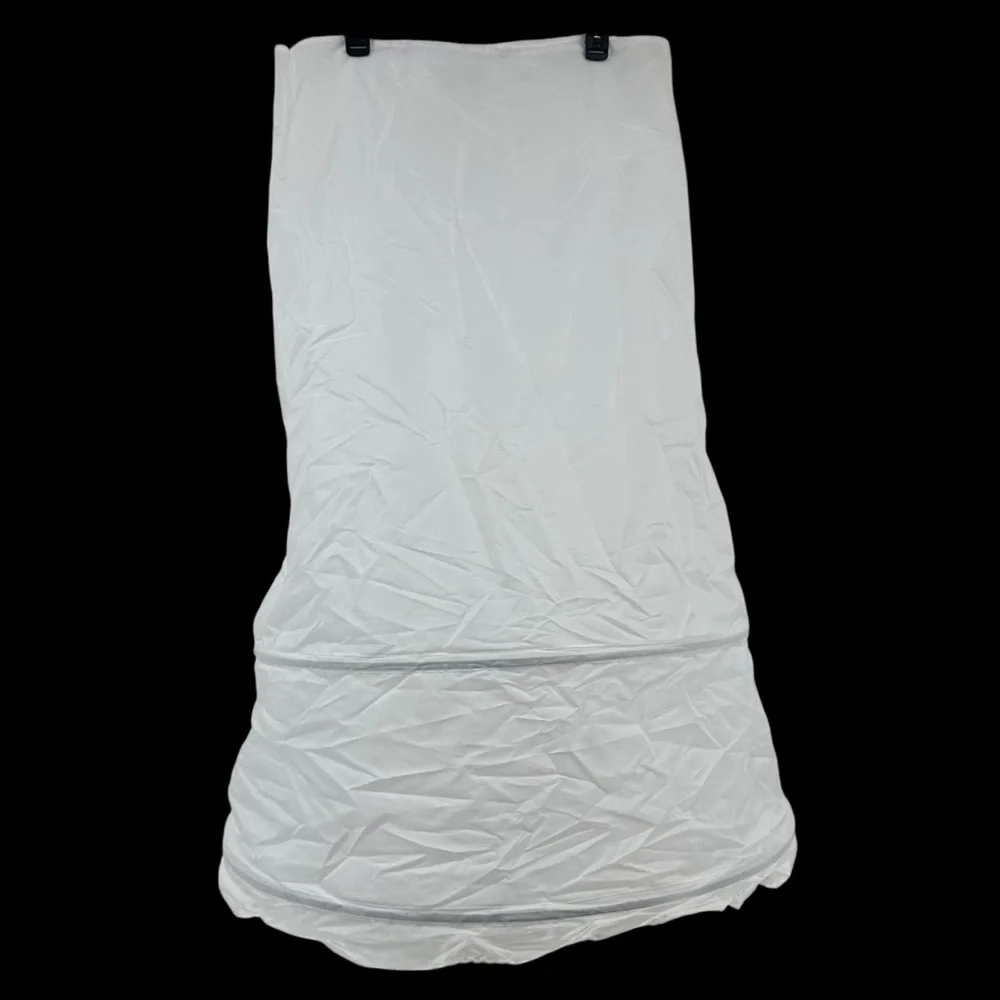 New Hoop Slip with Lace Trim. Bridal White Size XL - Picture 1 of 8